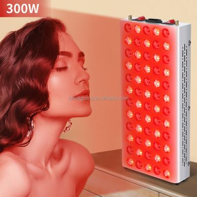 China Skin Tightening 300W Led Light Therapy Facial Beauty Device 660Nm/850Nm Sunscreen Infrared Red Panel for sale