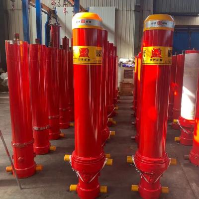 China MOQ: 1set chinese manufacturer dump truck multistage telescopic jack hydraulic cylinder for sale