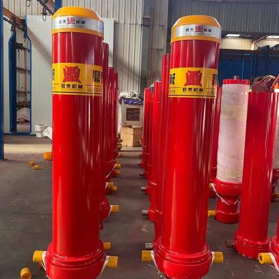 China Application: mining hydraulic cylinders for engineering vehicles, large tonnage, 4 and 5 multi-stage cylinders. for sale