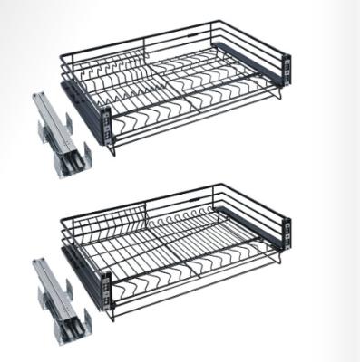 China Viable manufacturers the direct sale of the portable kitchen storage kitchen pull-out basket for sale