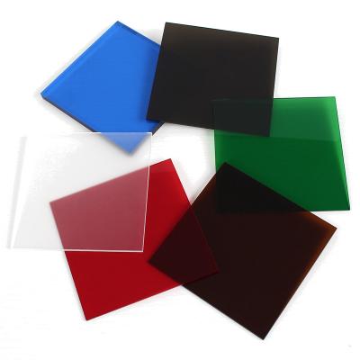 China Hot Saling Production Advertising Customized Cut 3mm Clear Colored Acrylic Plastic Sheet 5mm for sale