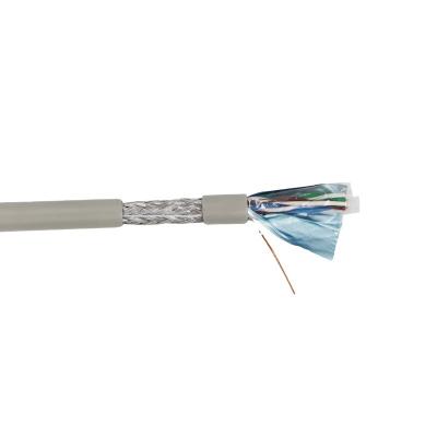 China Hot sale SFTP 100Mbps 155MHz cat5e network cable 8 cores 24awg utp outdoor network cable CAT5e 0.45mm Te koop