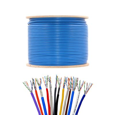 Cina Hot sale UTP1000Mbps 250MHz CAT6 cat6 network cable pvc full utp pvc 23awg copper wired network in vendita