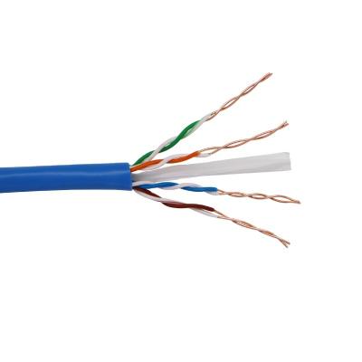 China hot sale high quality UTP CAT6 1000Mbps 250MHz network cable full 24 pass 23awg UTP cat6 cable lines 24-23awg à venda