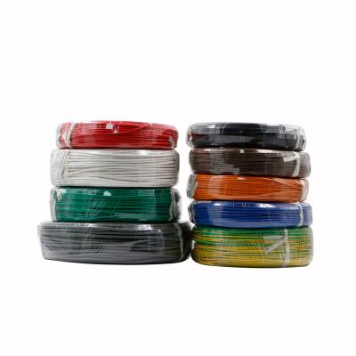 Cina Wholesale Electronic Wires Factory Power Wire 0.3/0.5/0.75/1.0/1.5/2.5/4/6mm Square PVC Insulated Electronics Wires Cable in vendita