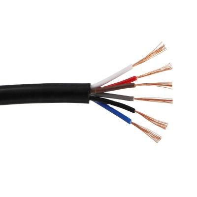 China Hot Selling Miscellaneous Line Widely Used Telecommunication Factory Sale 6core 0.2mm 24awg AVVR Power Signal Control Cable High Conductivity for sale