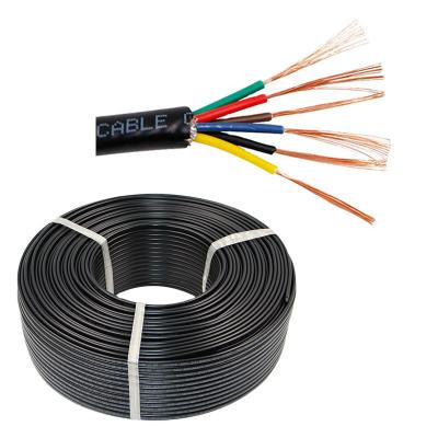 Китай Wholesale Price Copper Electrical Wires 6*0.2mm RVVP Cable Braid Shield 6 Core PVC Control Cables Telecommunication продается