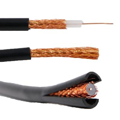 중국 wholesale rg6 rg59 coaxial cable shield 75ohm IDS CATV cctv camera cables SDI-75-5-128braid 판매용