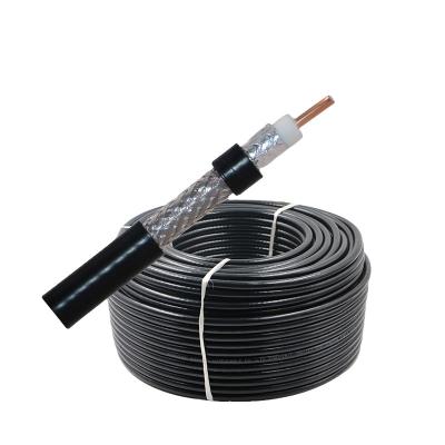 China factory wholesale 7DFB coaxial cable 2.6mm CCA 50 ohm cctv cable lmr400 camera shield en venta