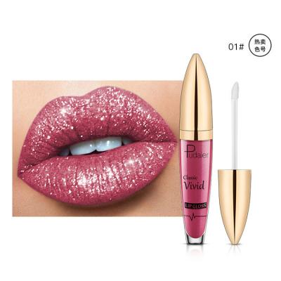 China 2022 Hot Selling All Day Fashion All-Day Hold All-Day Fashion Matte Pearlescent Lip Gloss Non-Stick Matte Pearlescent Lip Gloss Eye-catching Cup Diamond Lipstick Shiny Lip Gloss for sale