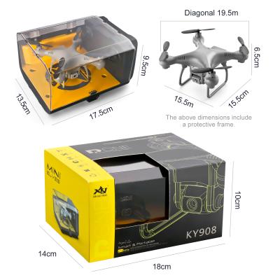 중국 KY908 Mini fixed height drone 4K HD wifi aerial photography quadcopter remote control aircraft 판매용