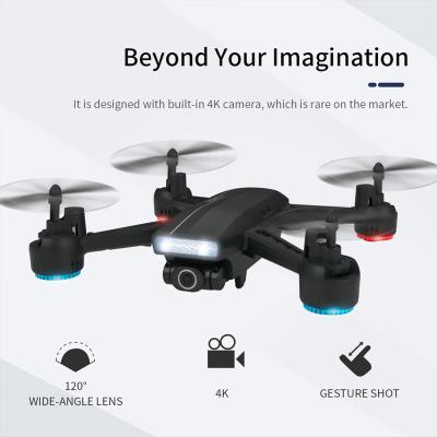 중국 drone 1080P LED lights night altitude holding mode gesture photography remote control aircraft 판매용