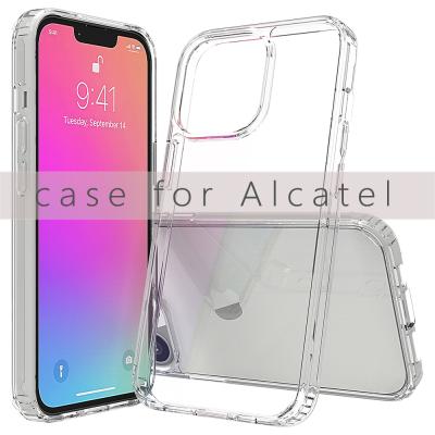 Κίνα Alcatel mobile phone case transparent anti-scratch, anti-vibration fashion simple mobile phone protective case προς πώληση