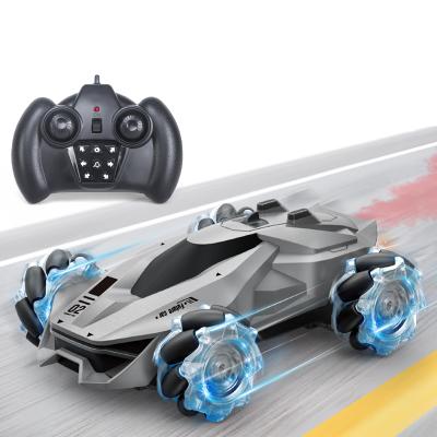 중국 Remote control car toy car 2.4G control double flashlight four wheel spray vehicle 판매용