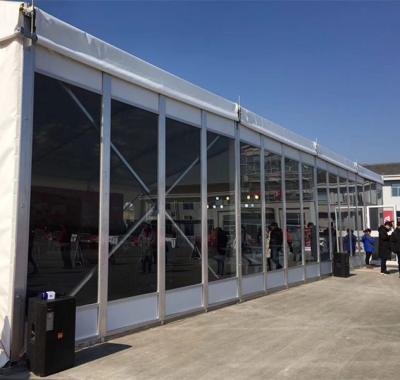 China China Manufacture Ridge Tent Custom Event Glass Wall Tent Sale for sale