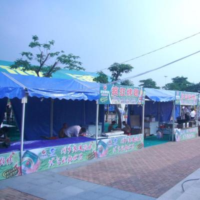 China Ridge Tent Promotional Fireproof Waterproof PVC Vendor Tent For Food Festival Hot Sale for sale