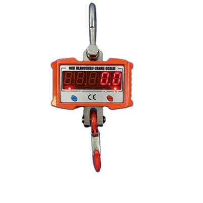 China Heavy Duty Industrial Digital Alloy Steel Hanging Scale 500kg 1000kg Electronic Crane Scale OCS for sale