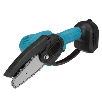 China Wood Saw 4 Inch Mini Portable Chainsaw Multifunctional Electric Chainsaw with Protective Partition for Orchard Pruning for sale