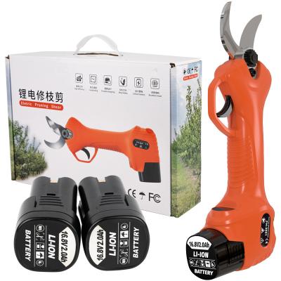 China Anti-skid Handle 16.8V 30mm Electric Shears Scissors Garden Tree Pruner Lithium Cordless Branch Pruner Electric Shears for sale