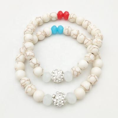 China Wholesale Beaded Bracelet Layer Stretch Beaded Bracelet Beaded Bracelet Sets for sale