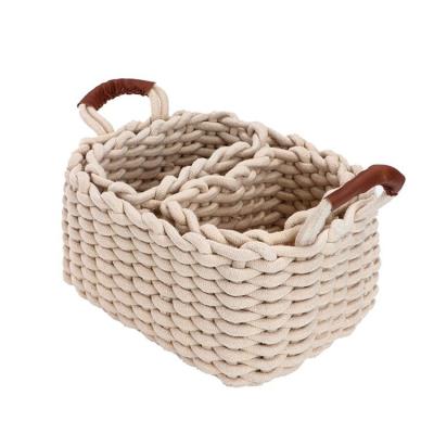 China Factory Design Newest Sustainable Laundry Basket Storage Special Storage Basket for sale