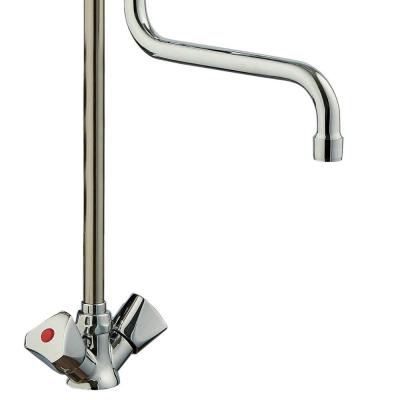 China Modern 9715D-2 Pull Down High Pressure Deck Mounted Pre Rinse Commercial Faucet For Kitchen Europe Style for sale