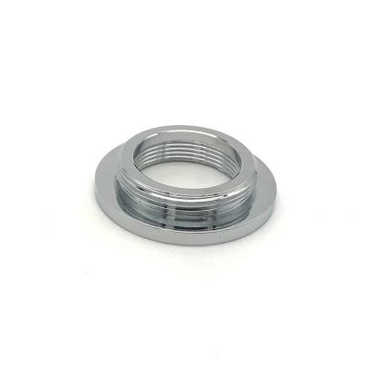 China Modern Round Angle Faucet Valve Cover Zinc Alloy Base for sale