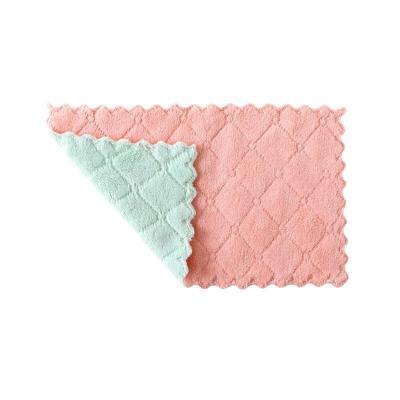 China Compressed Microfiber Cleaning Cloths Microfiber Cloth Cleaning Towel Eco-friendly Kitchen Towel for sale