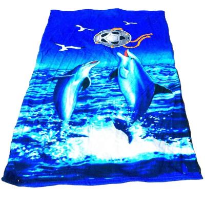 China Sustainable High Quality 100%Polyester Microfiber Towel Beach For Adult And Kids Beach Towel for sale