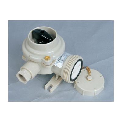 China IMPA792882 CZKS202-3 Boat Type HNA 3-Pin Watertight Receptacles With Switch Marine Plug Receptacle for sale