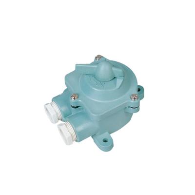 China Resin Marine Waterproof Switch 250V 10A Synthetic Plastic Rotary Switch KZ-2MR IP56 793017 for sale