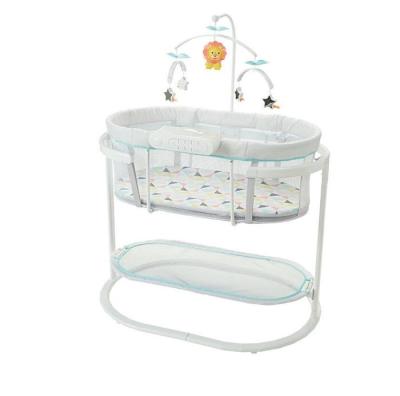 China Zero Swing Baby Safety Plastic Auto Rocking Baby Bed Electric Cradle for sale