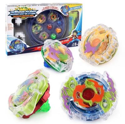 China Stadium Toys XD168-18A 4pcs Bayblades Arena Bayblades Burst with Handle Launcher Arena Stadium Blade Blade for sale