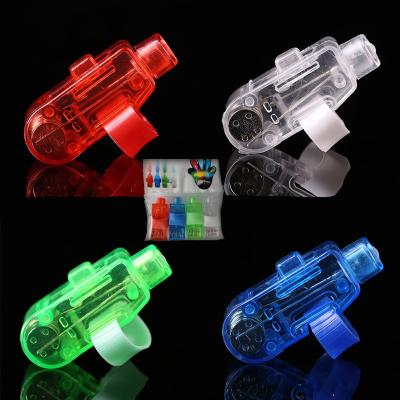 China Plastic + Soft LED Strip Flashlight Laser Fingerprint Light Beams Lamp Toys For Party Decoration Lighting for sale