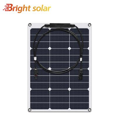 China 40w 18V 18V BS40-HA-M Luminous Solar Flexible Solar Panel Camping (E) for sale