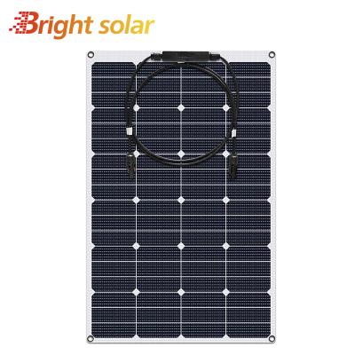 China RV 80w 18V Bright Solar Panel 18V Solar Flexible Camping for sale