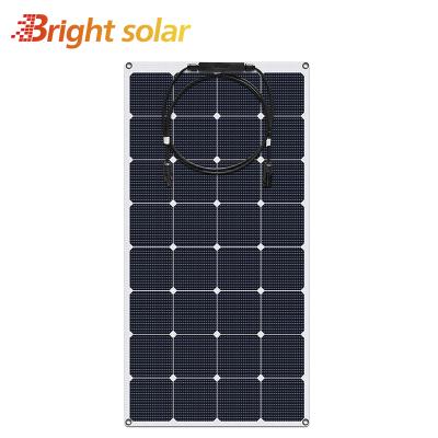 China Bright 100w 18V Solar Panel 18V Solar Flexible Camping 1150*510*6mm for sale