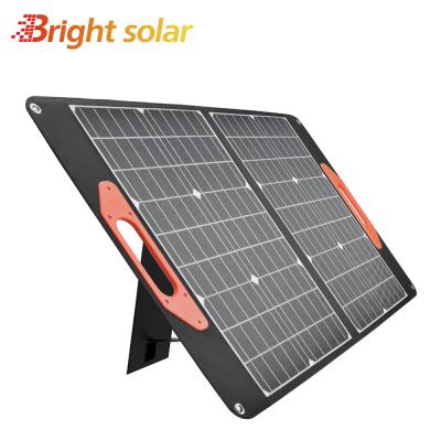 China 100W Collapsible Solar Panel Complete Kit For Adventure Car RV 156.75mmx156.75mm for sale