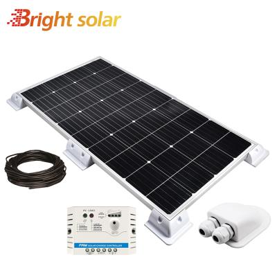 China RV Solar Panel Kit 120w 18v RV ABS Frame Kit For RV Caravan for sale