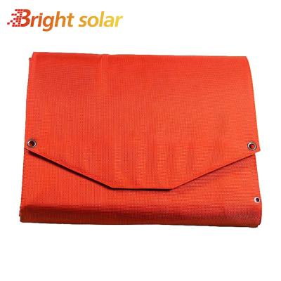 China Output Power Performance Extra - 1680D Portable Thick Canvas Foldable Solar Blanket 180w for sale