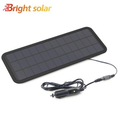 China 12V 18V 7.5W Solar Car Charger Solar Panel Battery Defender for Finder etc. Car Battery Defender Fish 158.75mmx158.75mm for sale