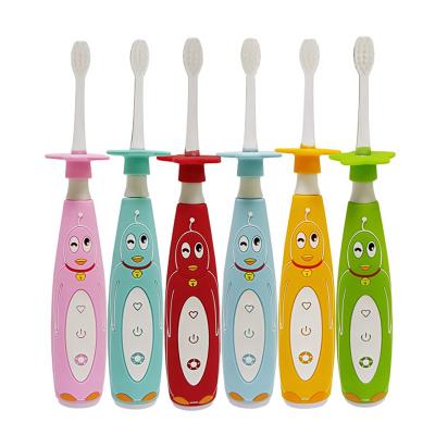 China IPX7 Battery Operated Sonic Kids Toothbrush For Child And Waterproof Electric Kids for sale