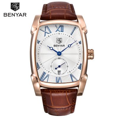 China BENYAR Luxury Water Resistant Mens Watch 30m Waterproof Automatic Fashion Casual Watches 5114 for sale