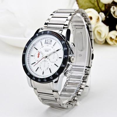 China Water Resistant Vogue Sapphire Crystal Stainless Steel Watch for sale