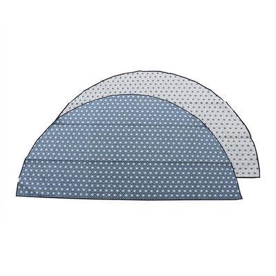 China Polypropylene All Kinds Of Size Semicircle Mats For Bell Tents , Computer Contral Mold Design Recycled Mats for sale