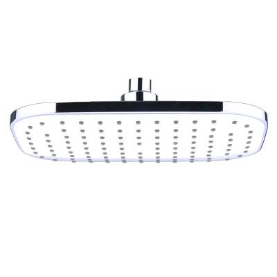 China Without diverter china cixi city abs rectangle plastic overhead rain shower for sale