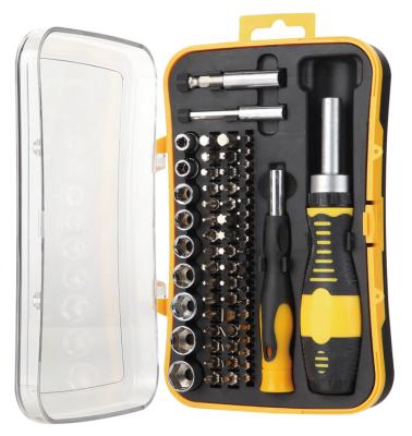 China 65pc Hold & Bit Tool Kit Factory Price 65 in 1 Socket and Bit Tool Kit Precision Tool Kit Screwdriver and Ratchet for sale