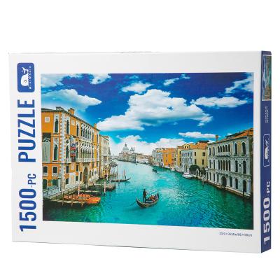 China Materia China Eco-friendly Paper Factory Venice On Water Jigsaw Puzzle 86x58cm 1500 Pieces Educational Game for sale