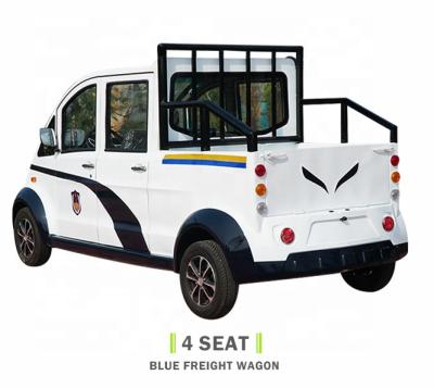 China CE Approved 4 Seats Truck Electric Mini Car Pickup Truck 3850*1550*1120(mm) 3850*1550*1120(mm) for sale