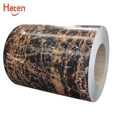 China Decoration 3004 Aluminum Coil Cladding Height Increased Stone Metal Grain Panel Facade Material for sale